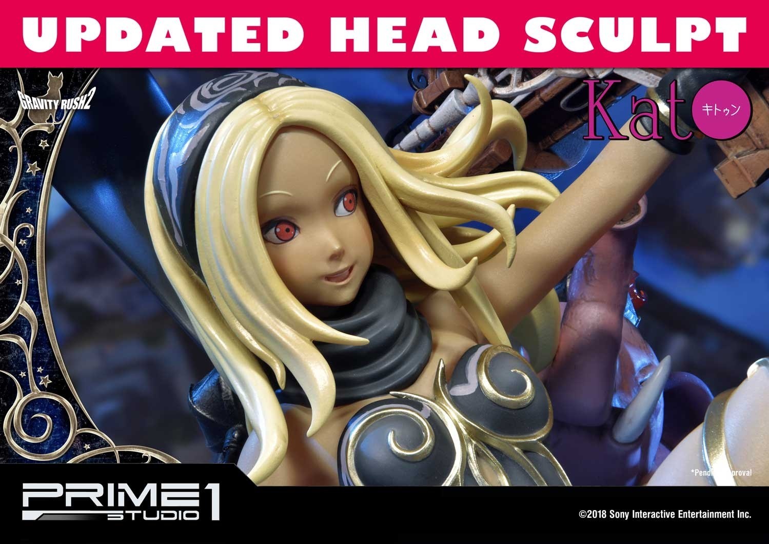 Gravity Daze 2 - Dusty - Kitten - Concept Masterline (CMGR2-01) (Prime 1 Studio) photo 24
