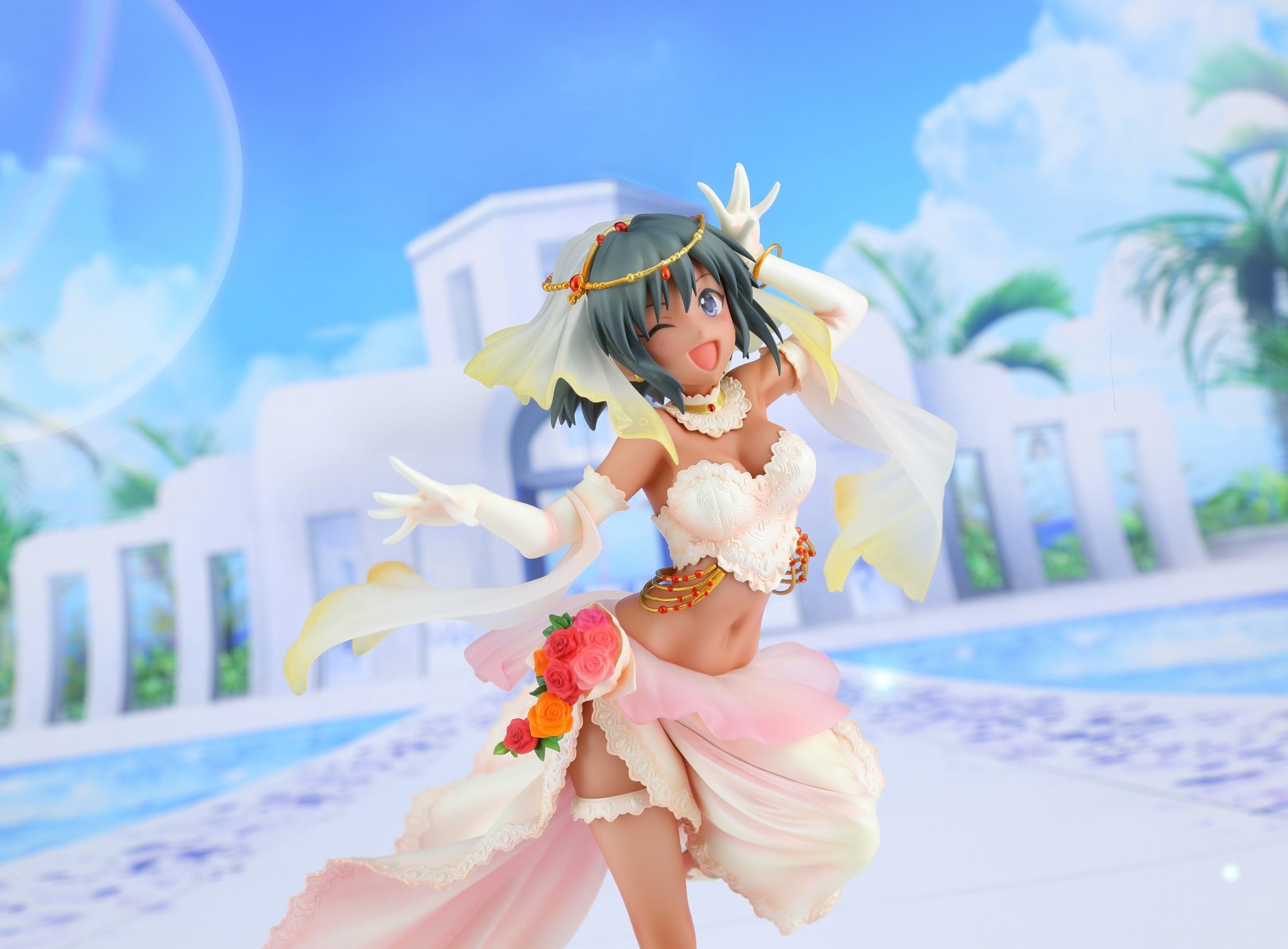 THE iDOLM@STER Cinderella Girls - Natalia - 1/7 - Happy Bridal Ver. (Knead)