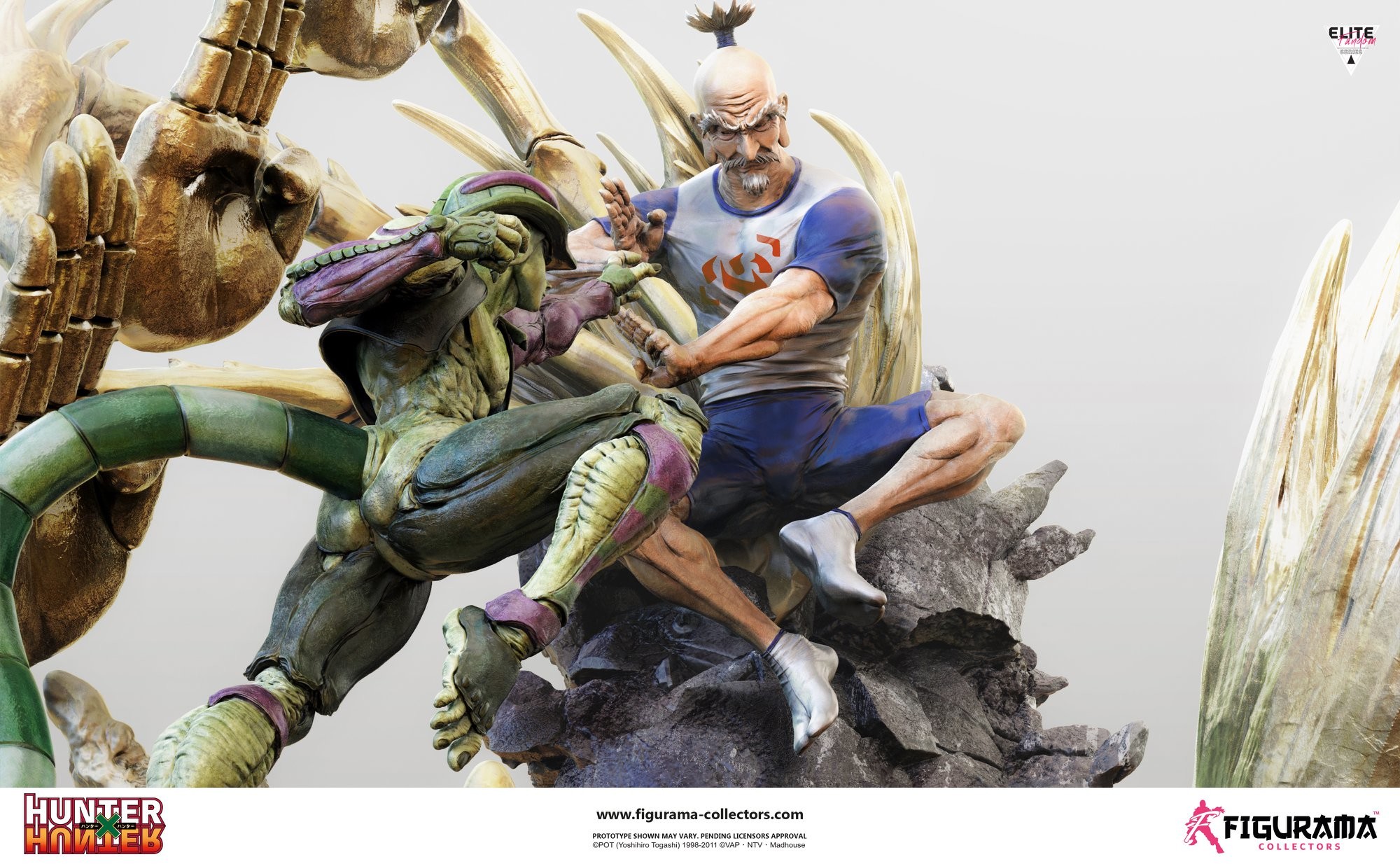 Hunter × Hunter - Isaac Netero - Meruem - 1/6 (Figurama Collectors) photo 3