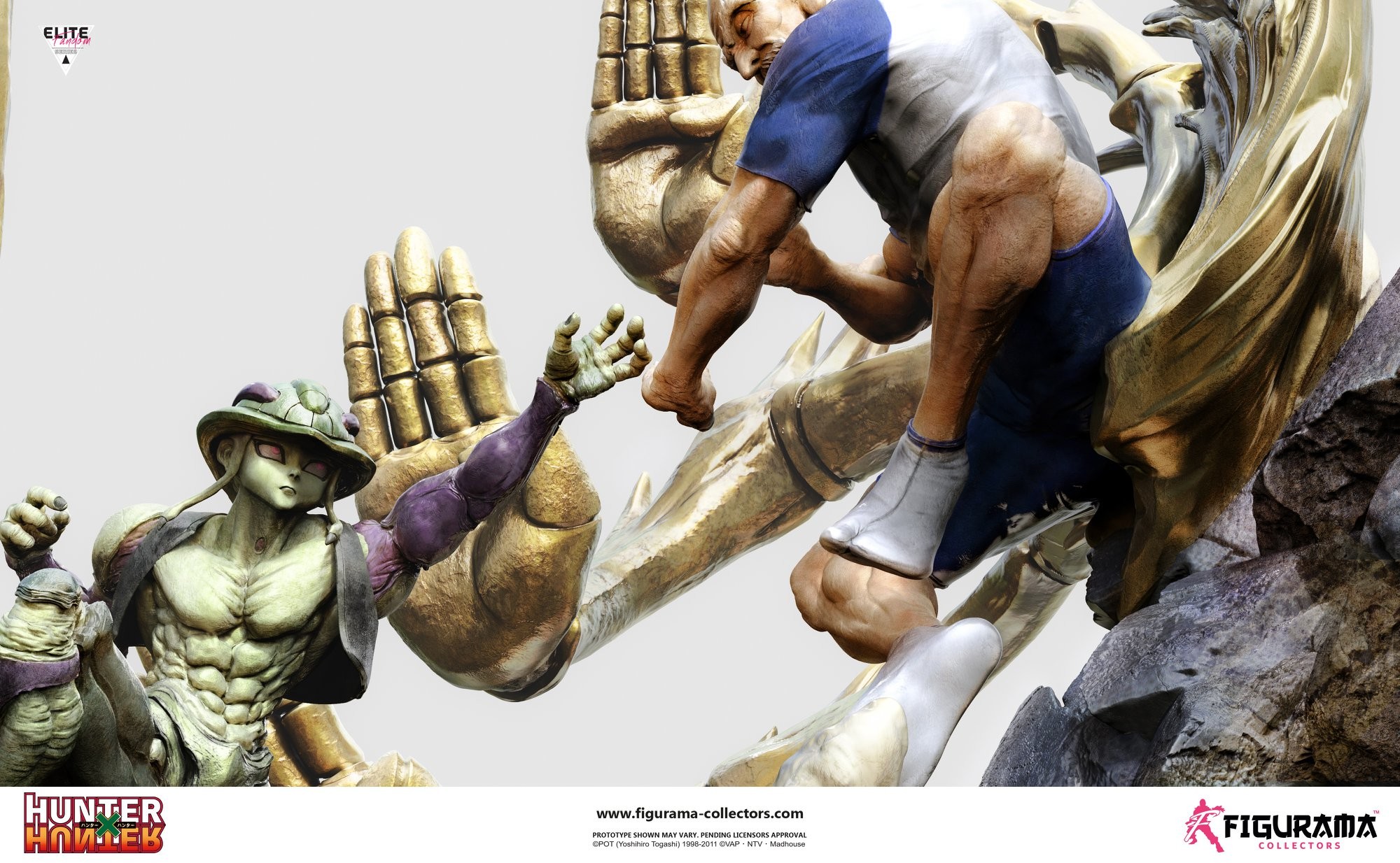 Hunter × Hunter - Isaac Netero - Meruem - 1/6 (Figurama Collectors) photo 7