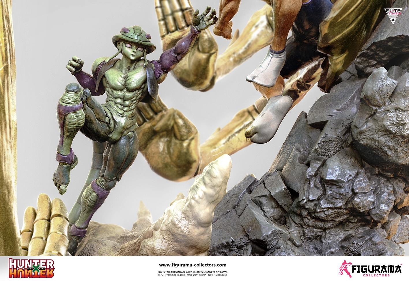 Hunter × Hunter - Isaac Netero - Meruem - 1/6 (Figurama Collectors) photo 10