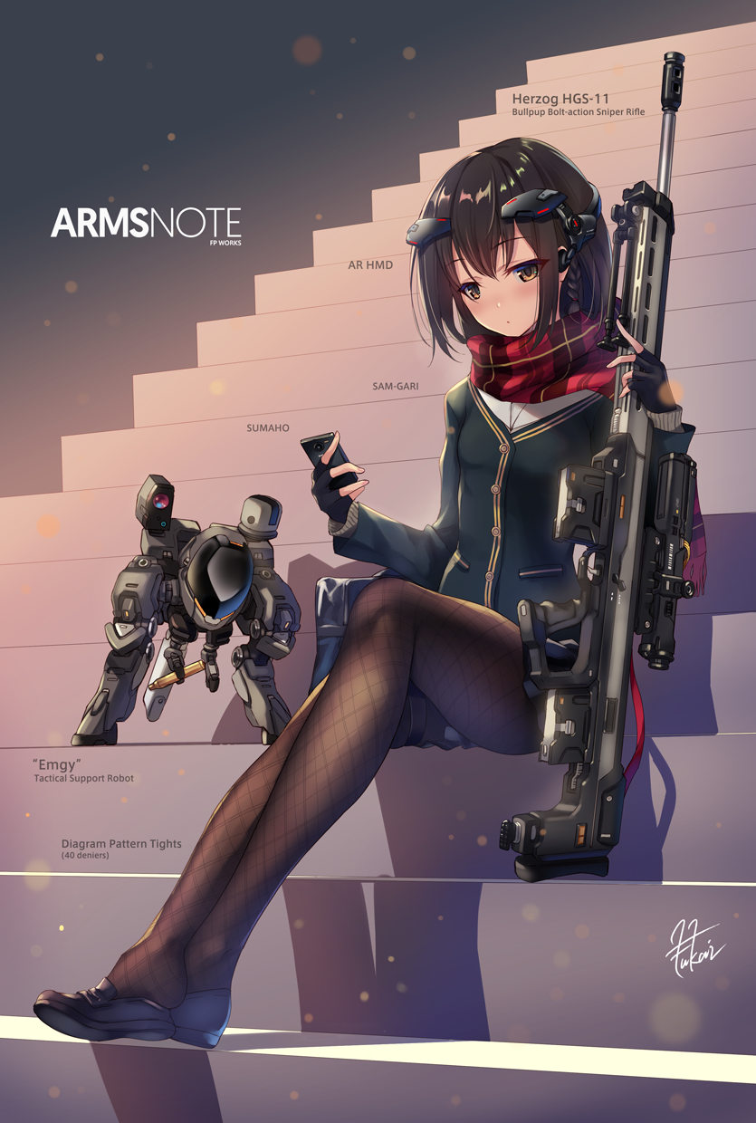 ARMS NOTE - Long Range JoshiKosei - Figma (#405) (Max Factory) photo 2