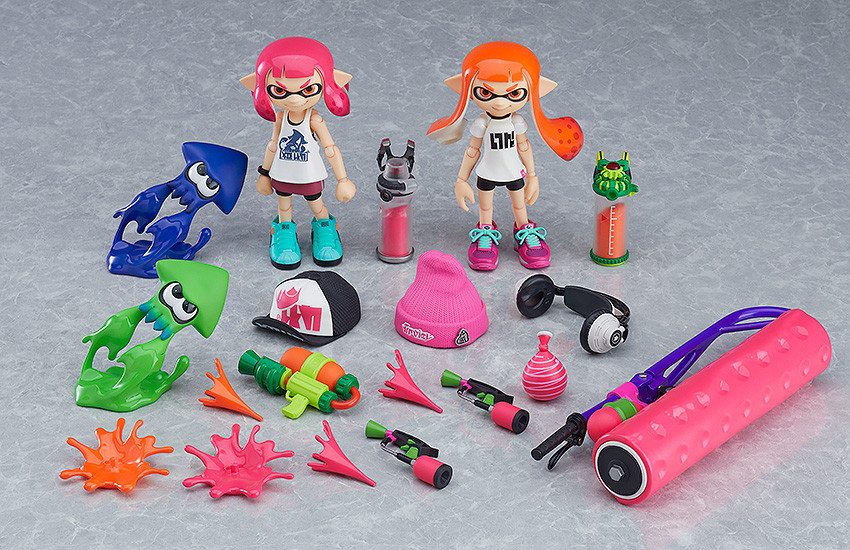 Splatoon - Splatoon 2 - Inkling - Figma  (#400-DX) - Splatoon Girl - DX Edition (Good Smile Company, Max Factory) photo 6