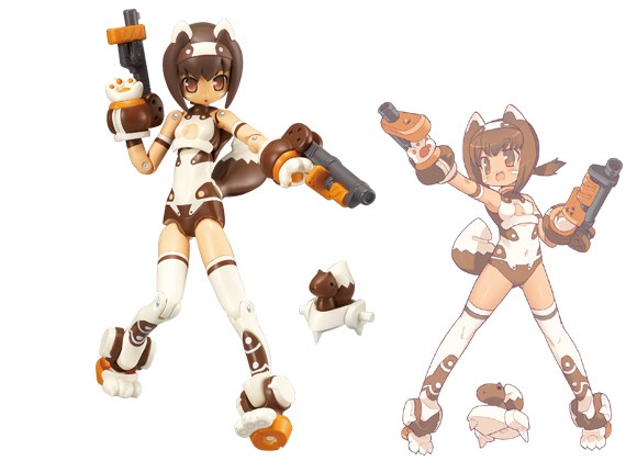 Busou Shinki - Pomock - 1/1 - Light Armor Full Set MMS Type Squirrel (Konami) photo 8