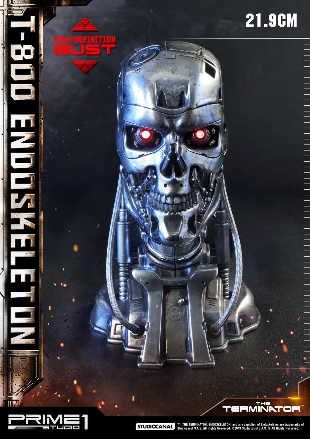 The Terminator - T-800 - Bust - High Definition Bust - 1/2 (Prime 1 Studio)