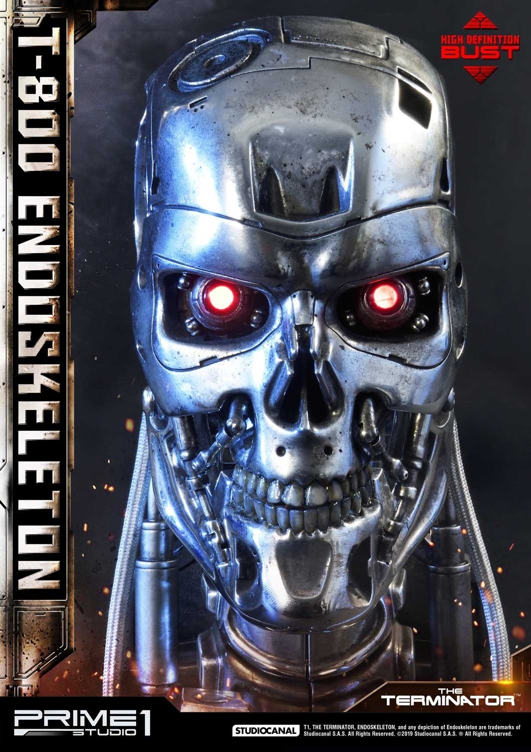The Terminator - T-800 - Bust - High Definition Bust - 1/2 (Prime 1 Studio) photo 2