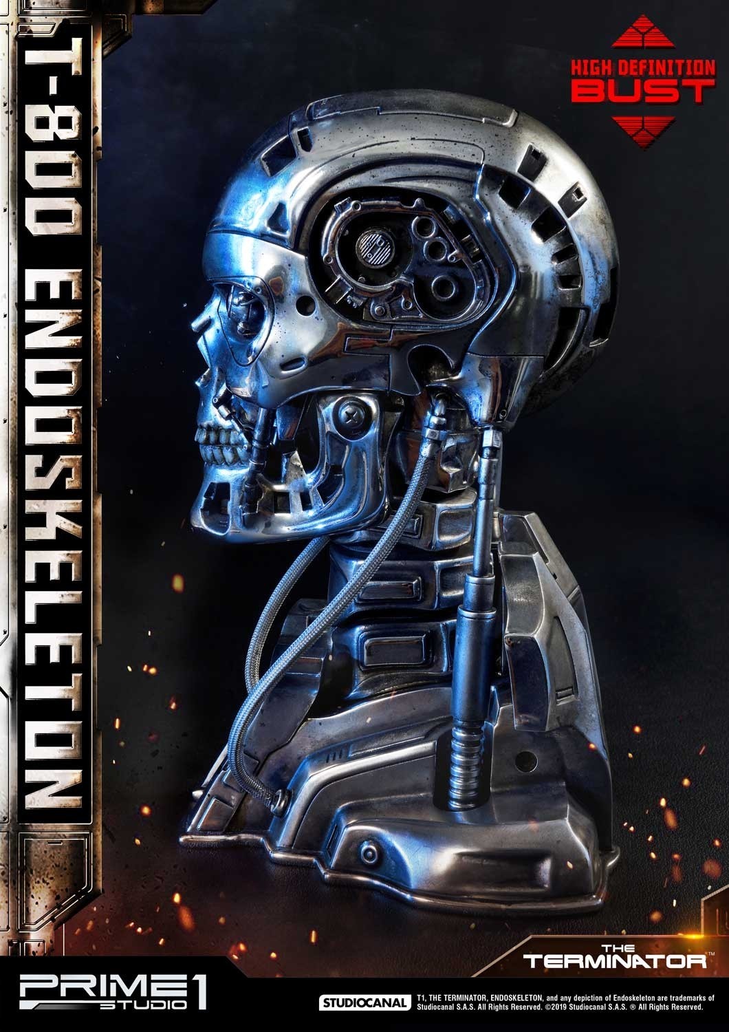 The Terminator - T-800 - Bust - High Definition Bust - 1/2 (Prime 1 Studio) photo 3
