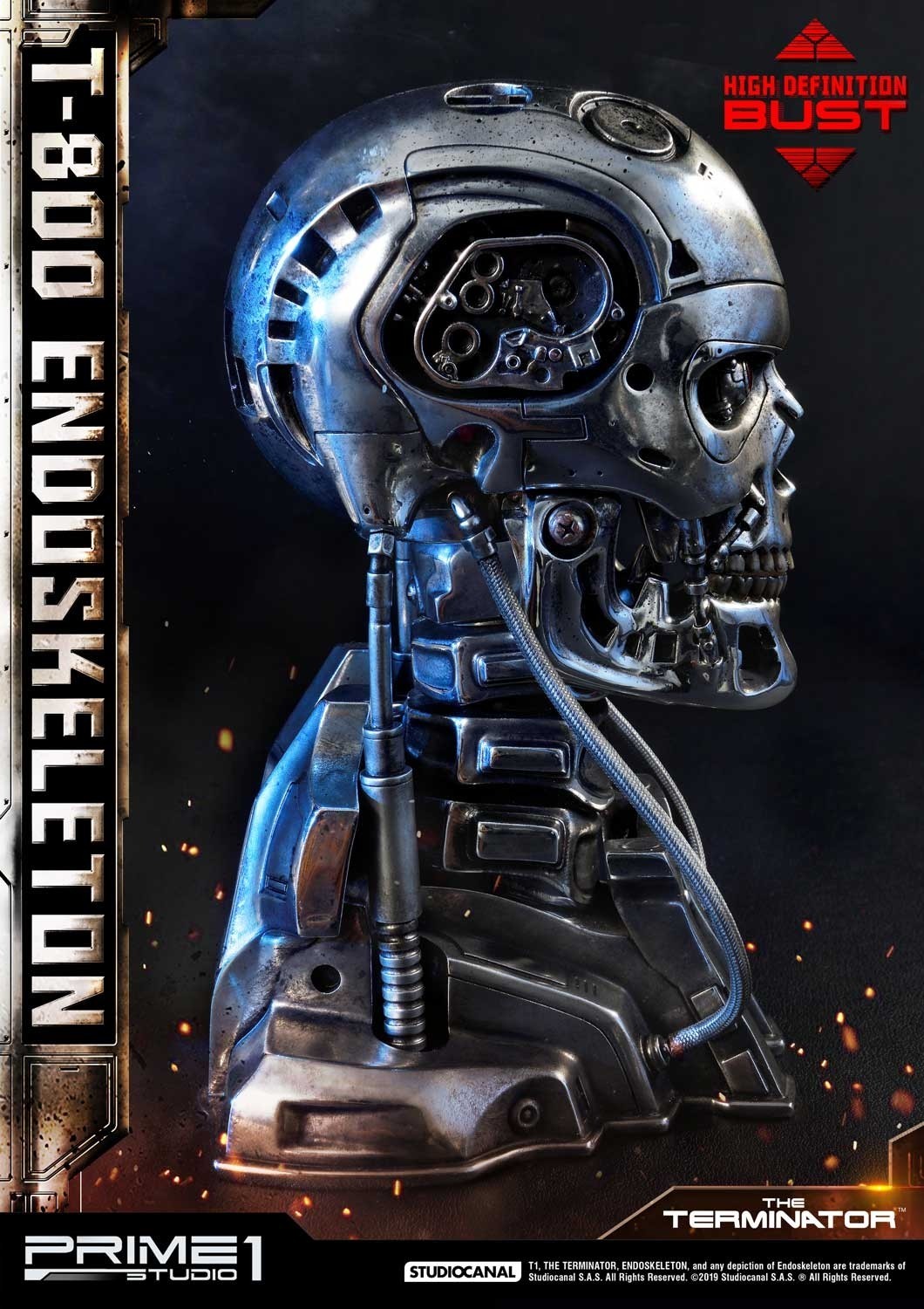The Terminator - T-800 - Bust - High Definition Bust - 1/2 (Prime 1 Studio) photo 4