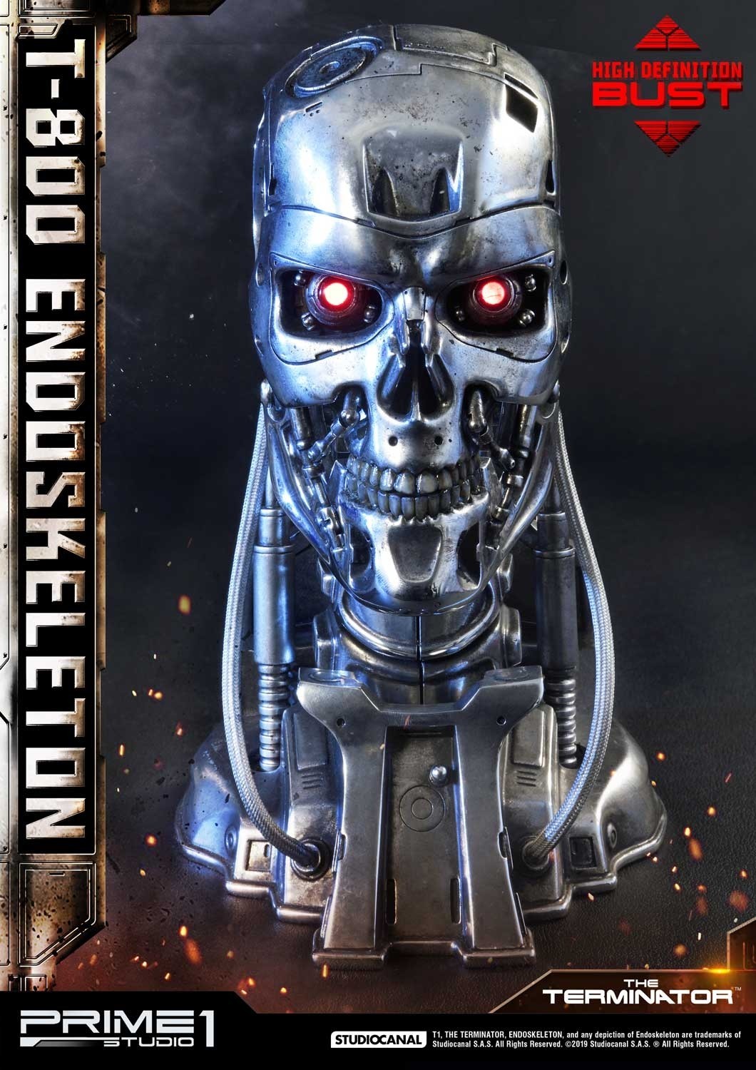 The Terminator - T-800 - Bust - High Definition Bust - 1/2 (Prime 1 Studio) photo 5
