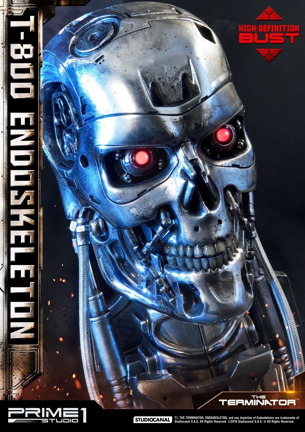 The Terminator - T-800 - Bust - High Definition Bust - 1/2 (Prime 1 Studio) photo 6