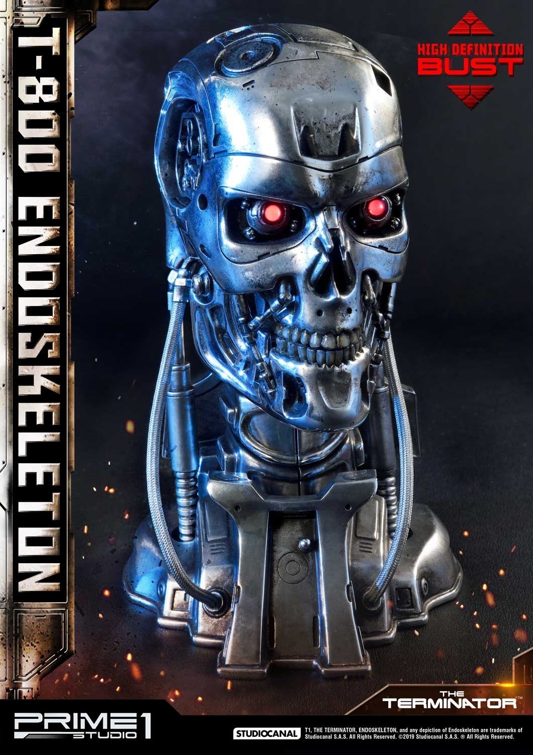 The Terminator - T-800 - Bust - High Definition Bust - 1/2 (Prime 1 Studio) photo 7