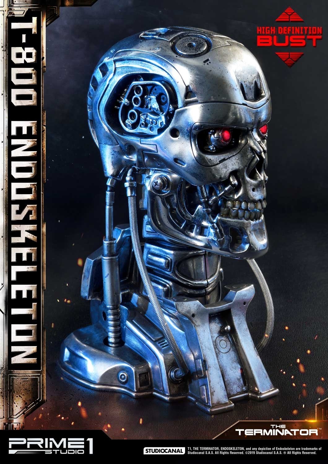 The Terminator - T-800 - Bust - High Definition Bust - 1/2 (Prime 1 Studio) photo 8