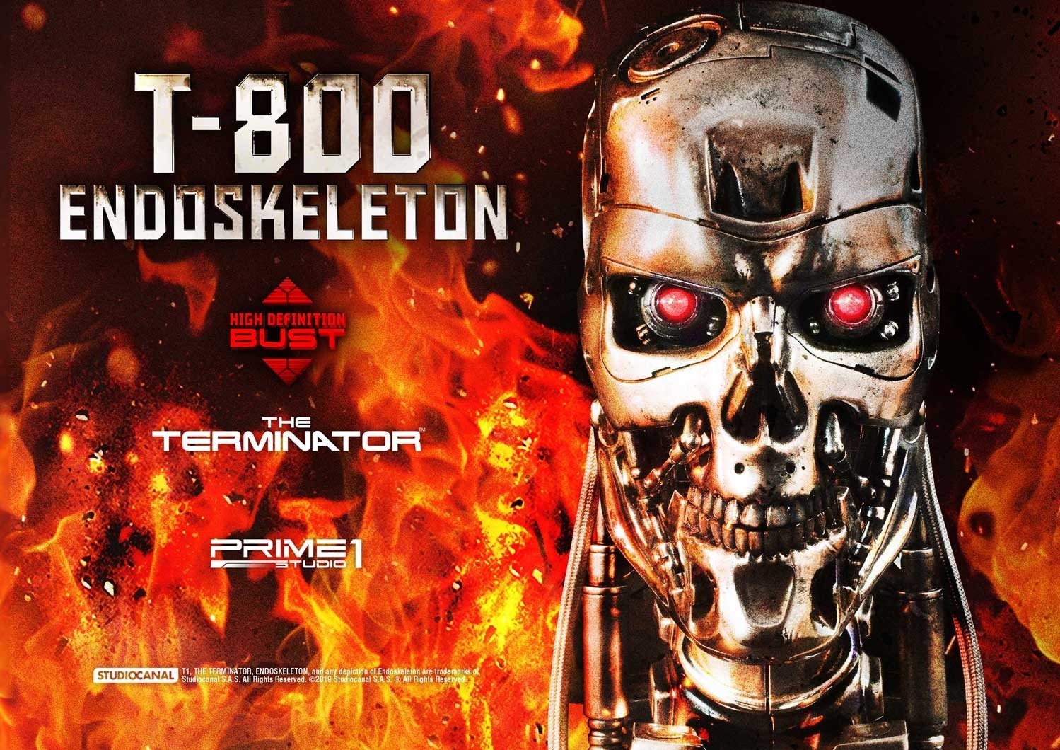 The Terminator - T-800 - Bust - High Definition Bust - 1/2 (Prime 1 Studio) photo 10
