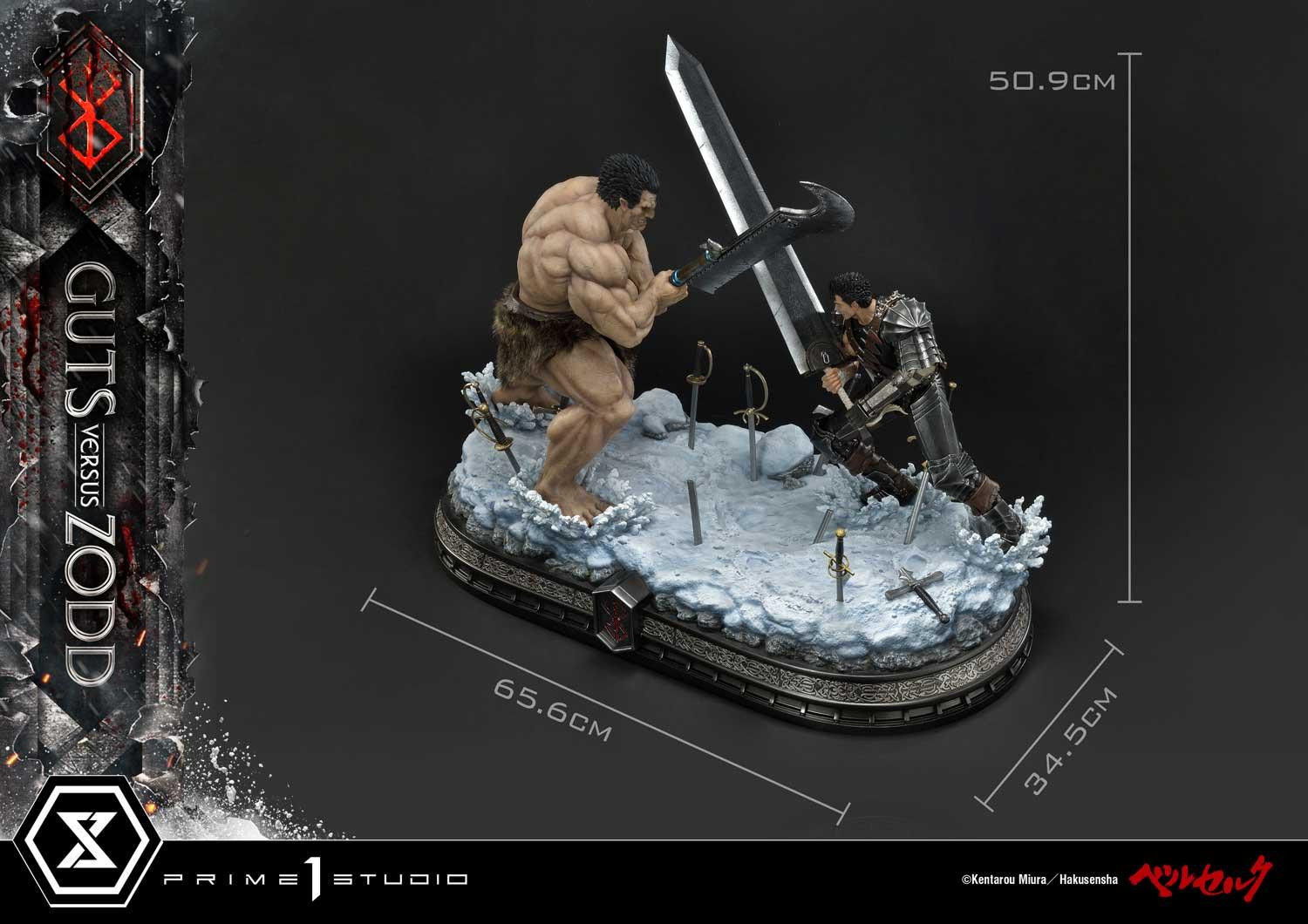 Berserk - Guts - Zodd - Diorama - Ultimate Diorama Masterline  (UDMBR-01) - 1/6 (Prime 1 Studio) photo 25