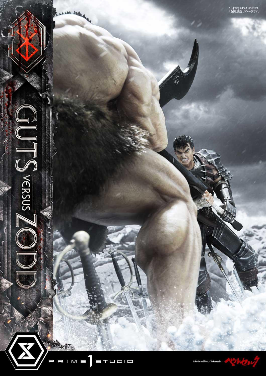 Berserk - Guts - Zodd - Diorama - Ultimate Diorama Masterline  (UDMBR-01) - 1/6 (Prime 1 Studio) photo 39