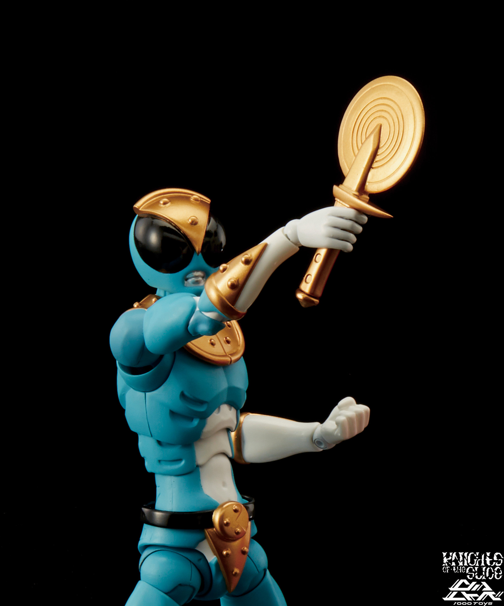 Knights of the Slice - 1/12 - 1000Toys X KOTS [Teal] (1000Toys) photo 2