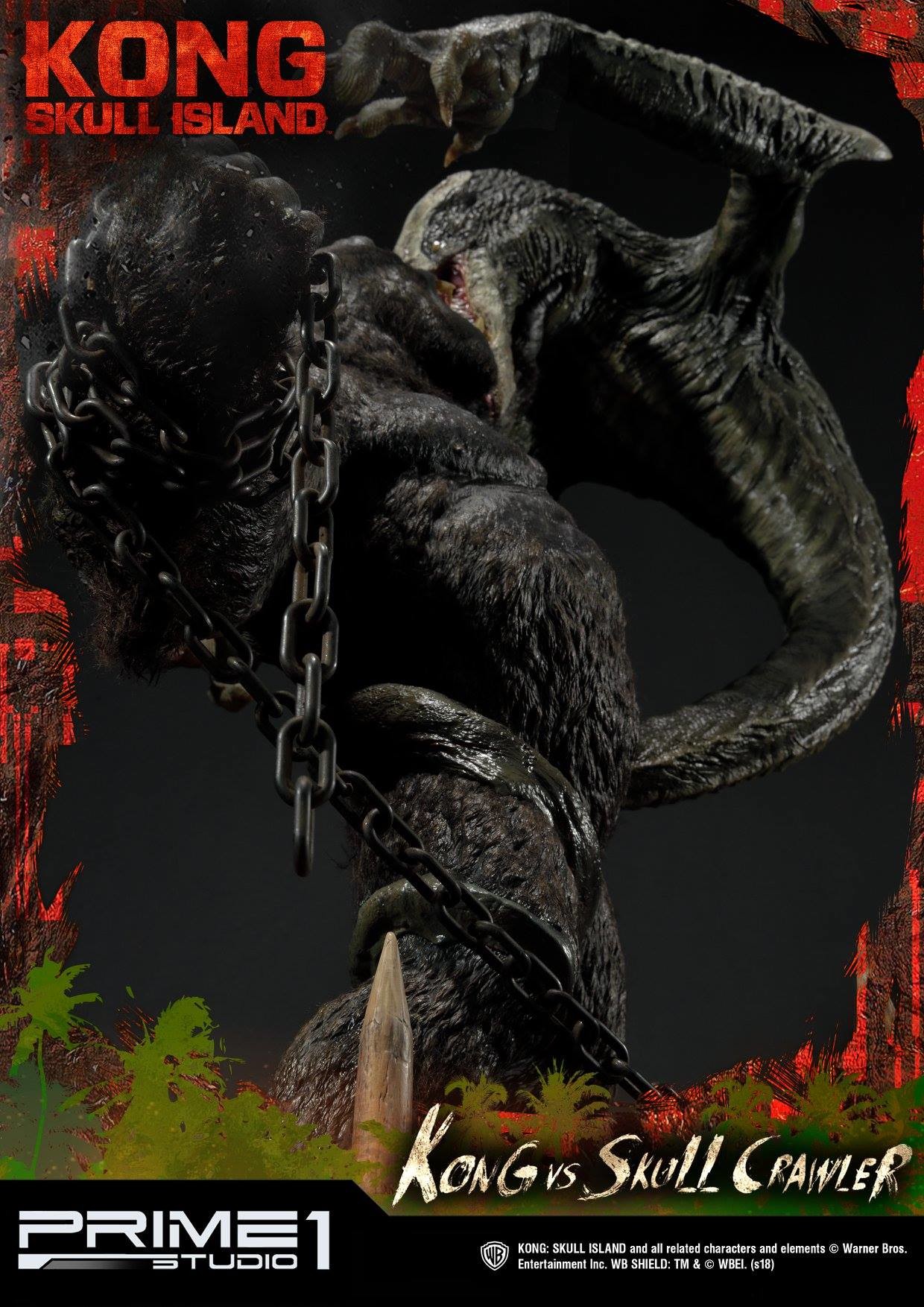 Kong: Skull Island - King Kong - Skull Crawler - Ultimate Diorama Masterline (UDMKG-01) (Prime 1 Studio) photo 4