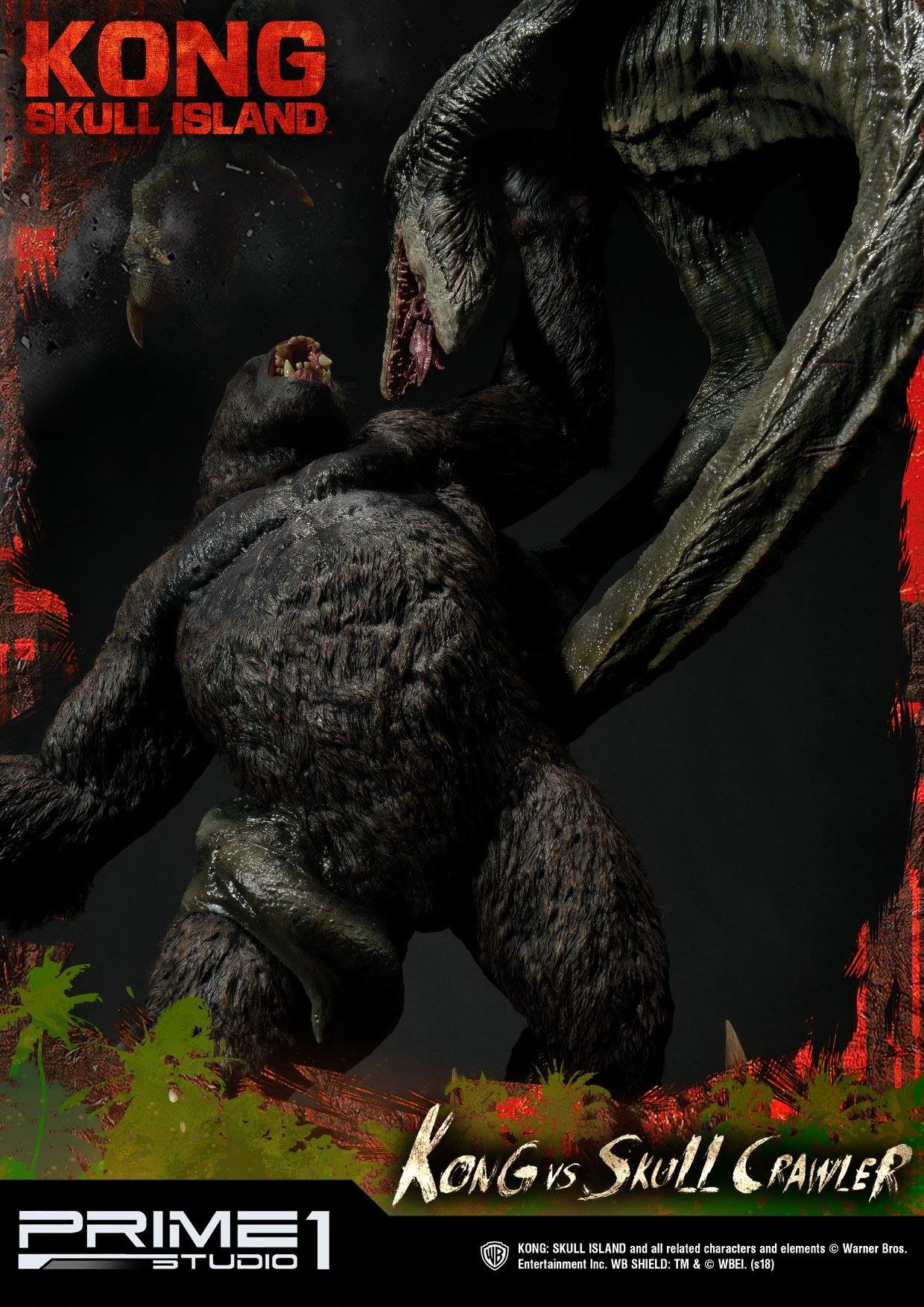 Kong: Skull Island - King Kong - Skull Crawler - Ultimate Diorama Masterline (UDMKG-01) (Prime 1 Studio) photo 5