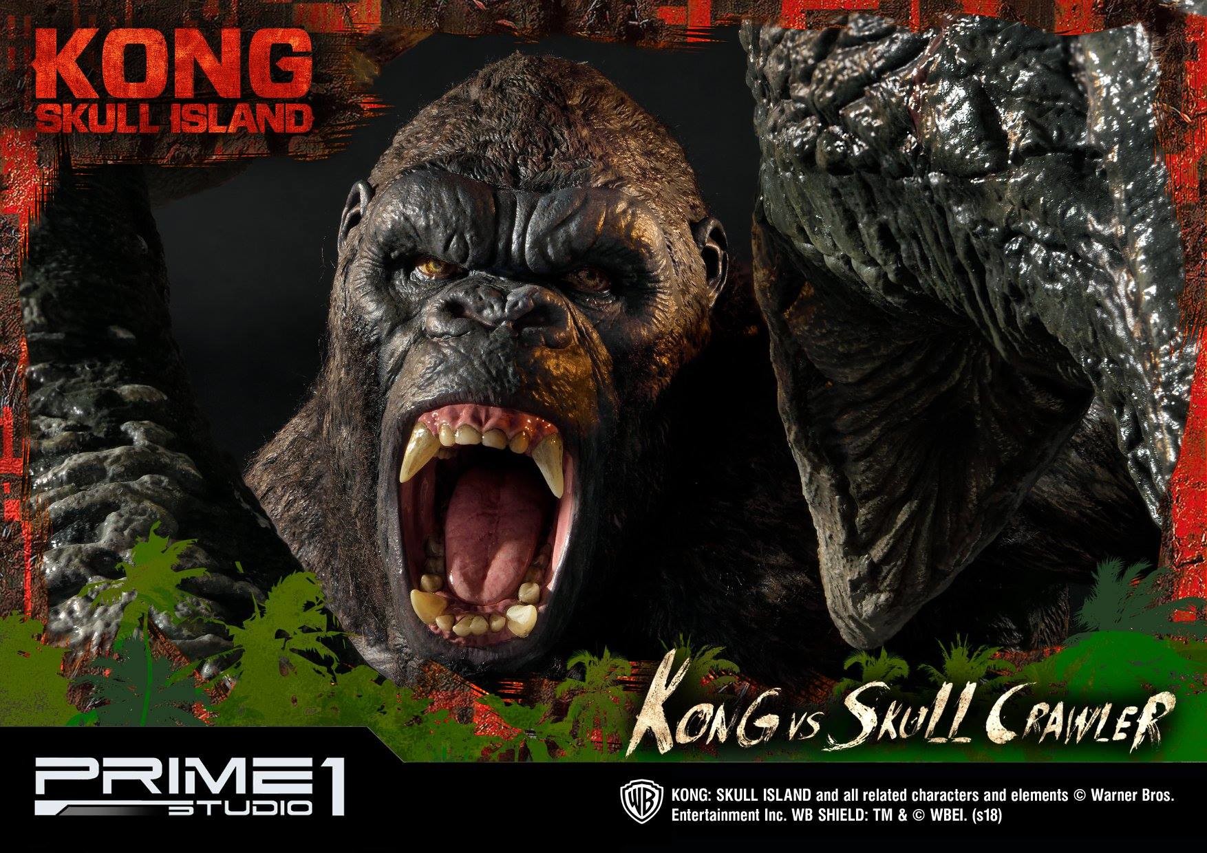 Kong: Skull Island - King Kong - Skull Crawler - Ultimate Diorama Masterline (UDMKG-01) (Prime 1 Studio) photo 12