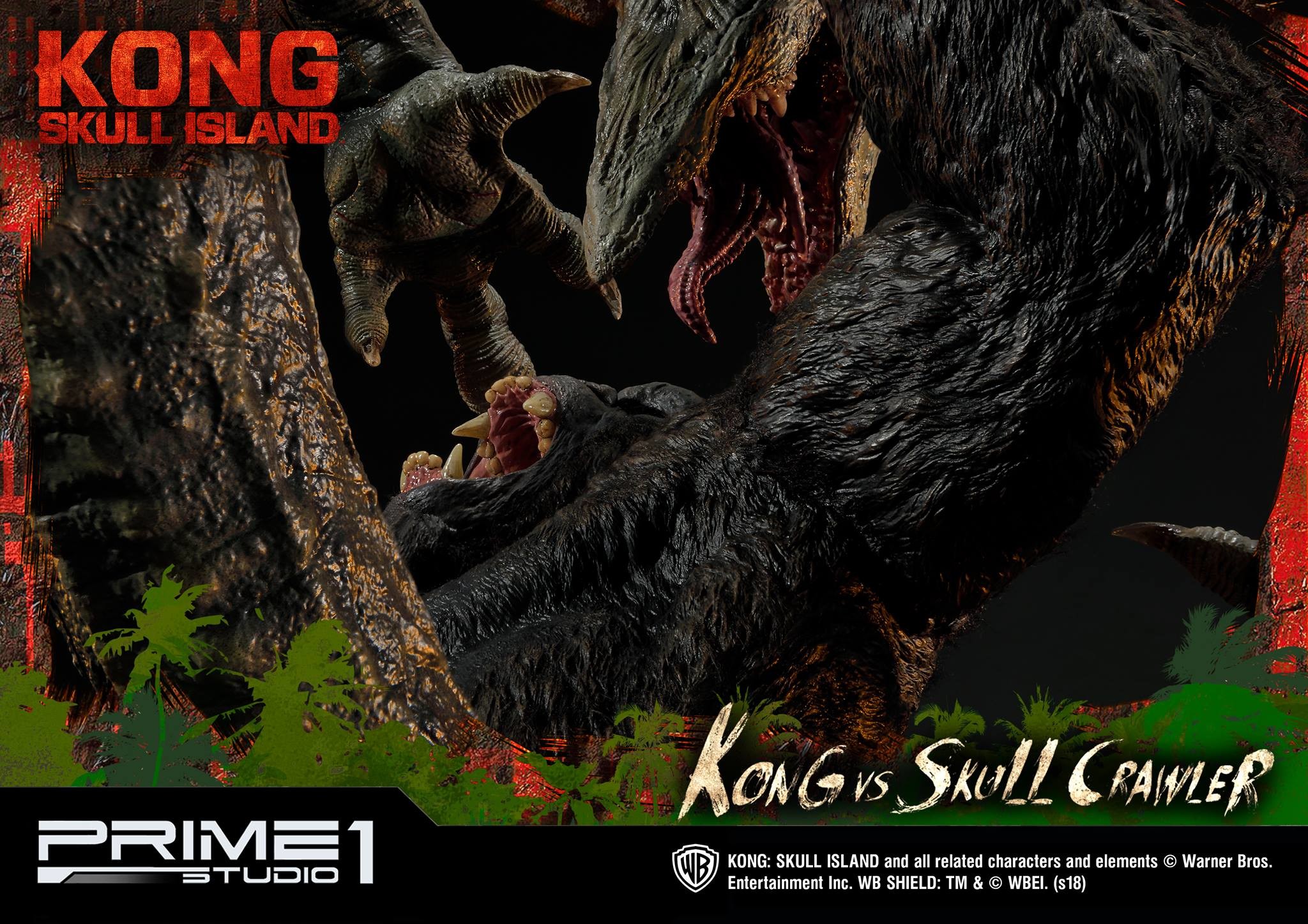 Kong: Skull Island - King Kong - Skull Crawler - Ultimate Diorama Masterline (UDMKG-01) (Prime 1 Studio) photo 15