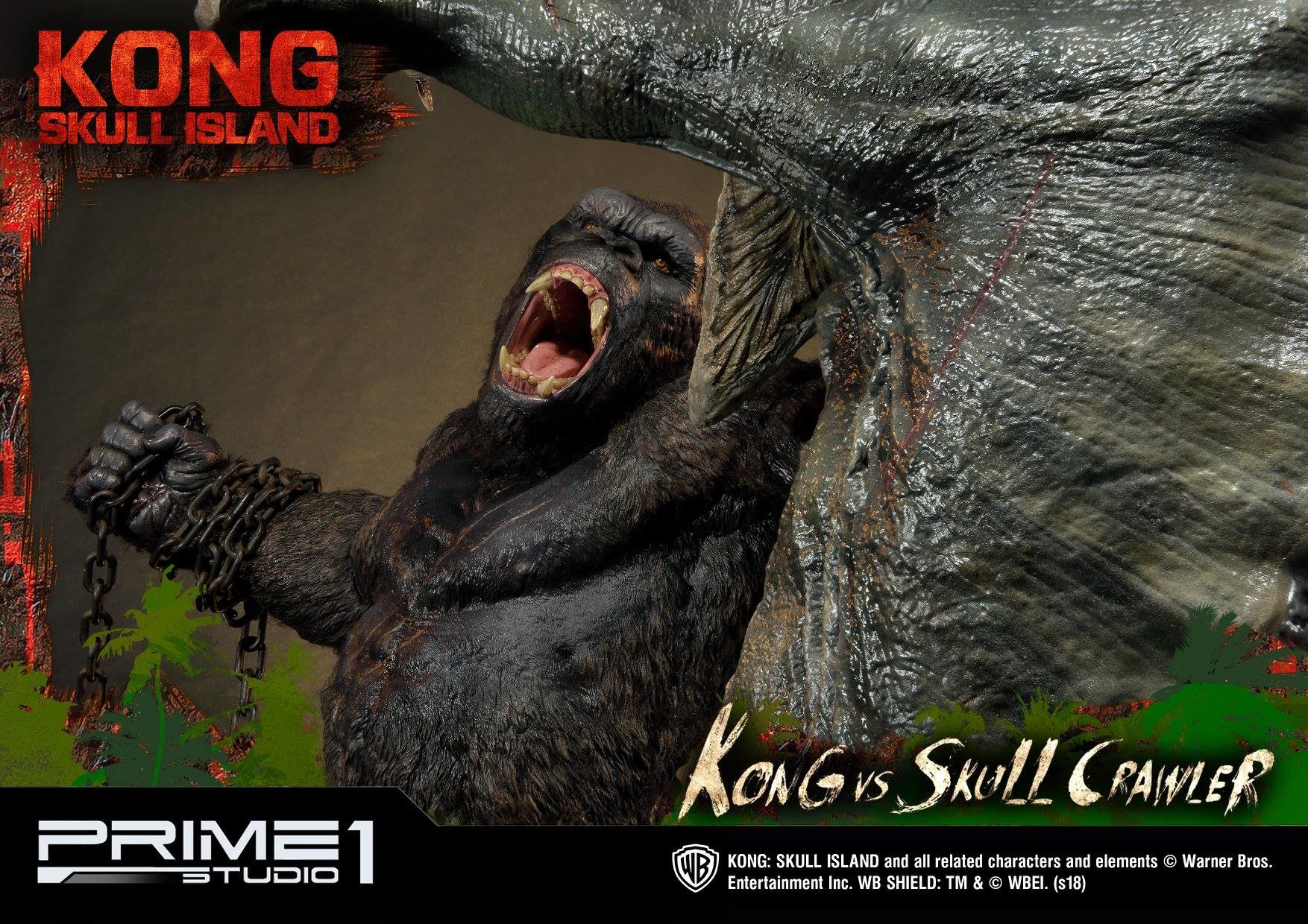 Kong: Skull Island - King Kong - Skull Crawler - Ultimate Diorama Masterline (UDMKG-01) (Prime 1 Studio) photo 18