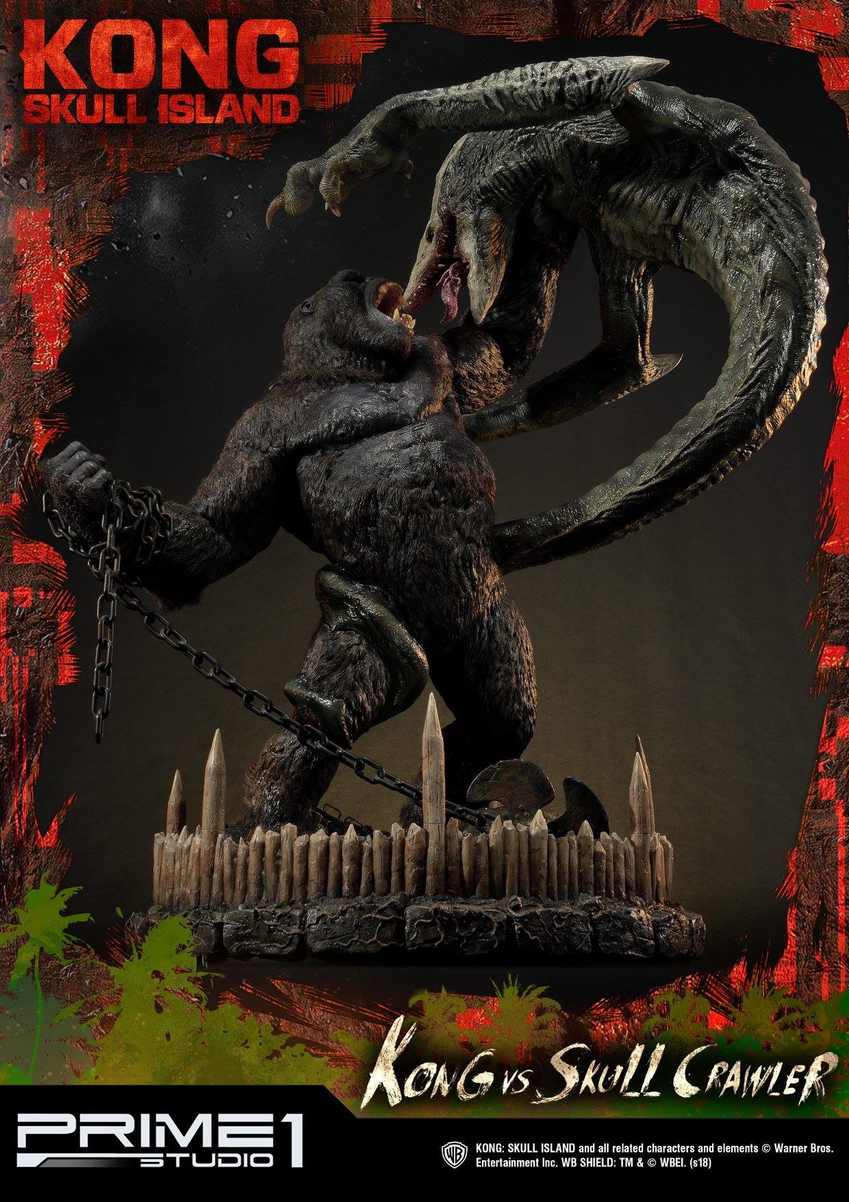 Kong: Skull Island - King Kong - Skull Crawler - Ultimate Diorama Masterline (UDMKG-01) (Prime 1 Studio) photo 20