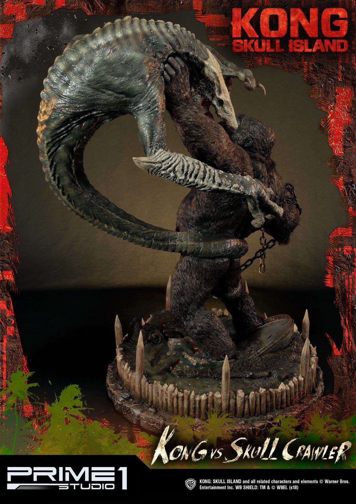 Kong: Skull Island - King Kong - Skull Crawler - Ultimate Diorama Masterline (UDMKG-01) (Prime 1 Studio) photo 31