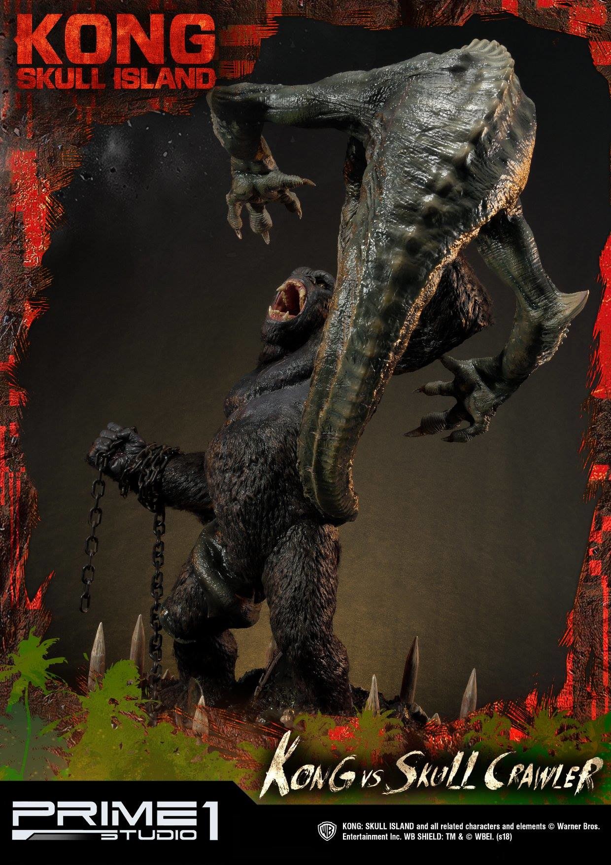 Kong: Skull Island - King Kong - Skull Crawler - Ultimate Diorama Masterline (UDMKG-01) (Prime 1 Studio) photo 33