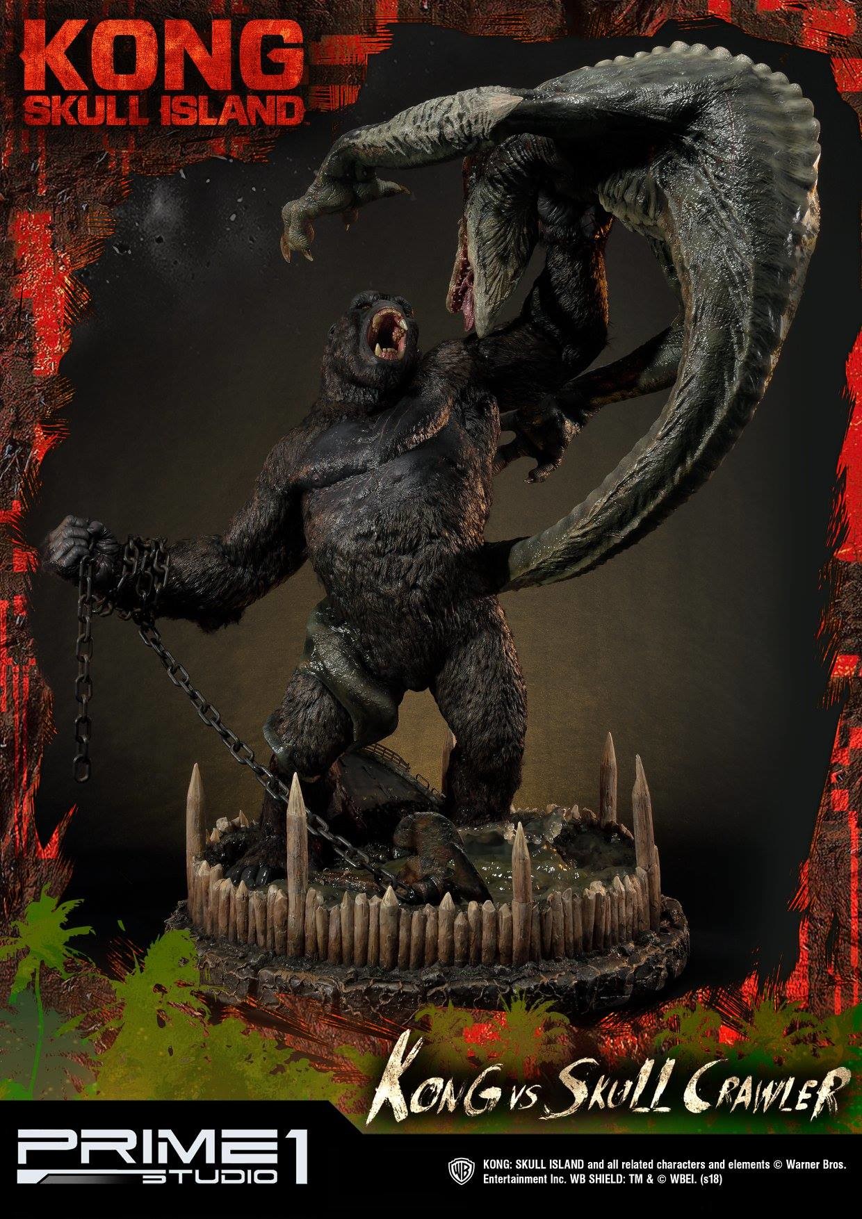 Kong: Skull Island - King Kong - Skull Crawler - Ultimate Diorama Masterline (UDMKG-01) (Prime 1 Studio) photo 34