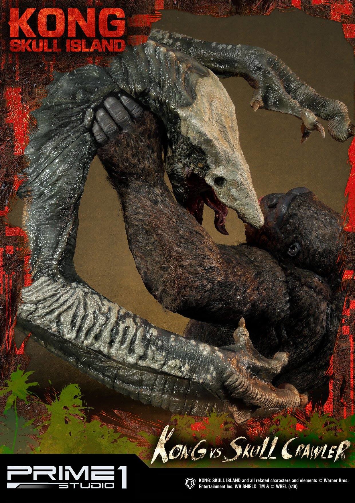 Kong: Skull Island - King Kong - Skull Crawler - Ultimate Diorama Masterline (UDMKG-01) (Prime 1 Studio) photo 37