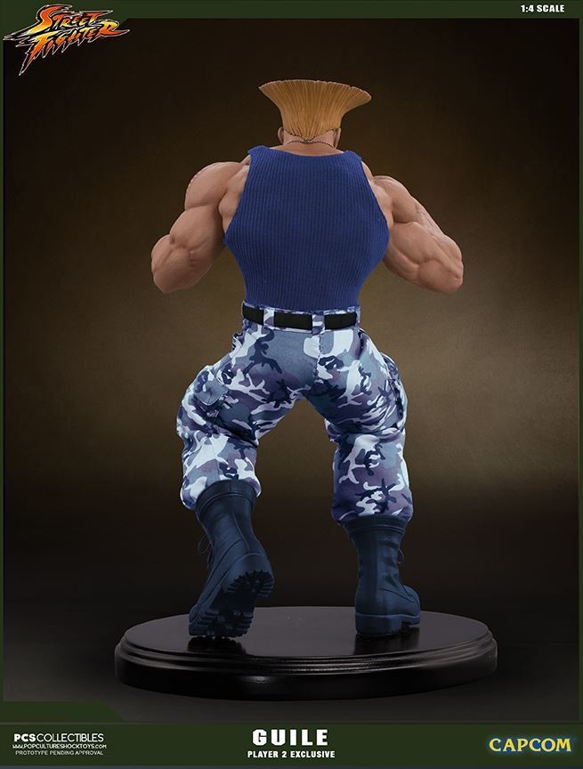 Street Fighter - Guile - Mixed Media - 1/4 - PCS Exclusive, Player 2 (Premium Collectibles Studio, Sideshow Collectibles) photo 11