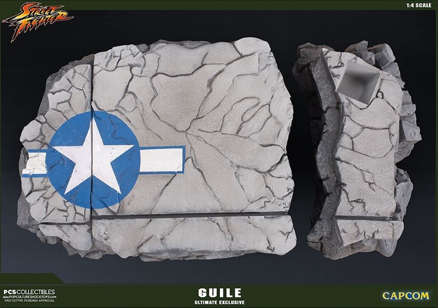 Street Fighter - Street Fighter II - Guile - Mixed Media - 1/4 - PCS Exclusive, Ultimate EX (Premium Collectibles Studio, Sideshow Collectibles) photo 16