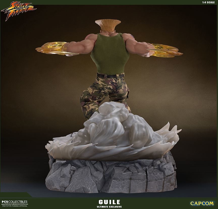 Street Fighter - Street Fighter II - Guile - Mixed Media - 1/4 - PCS Exclusive, Ultimate EX (Premium Collectibles Studio, Sideshow Collectibles) photo 28