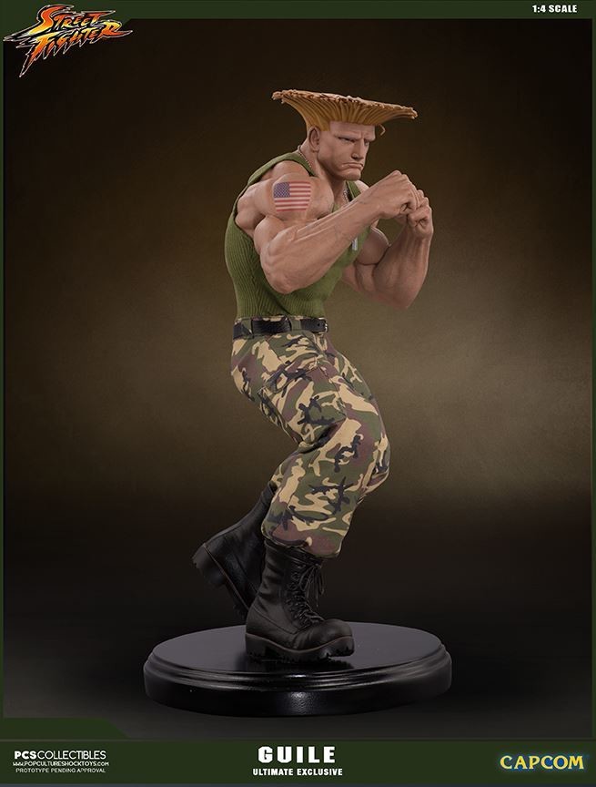 Street Fighter - Street Fighter II - Guile - Mixed Media - 1/4 - PCS Exclusive, Ultimate EX (Premium Collectibles Studio, Sideshow Collectibles) photo 29