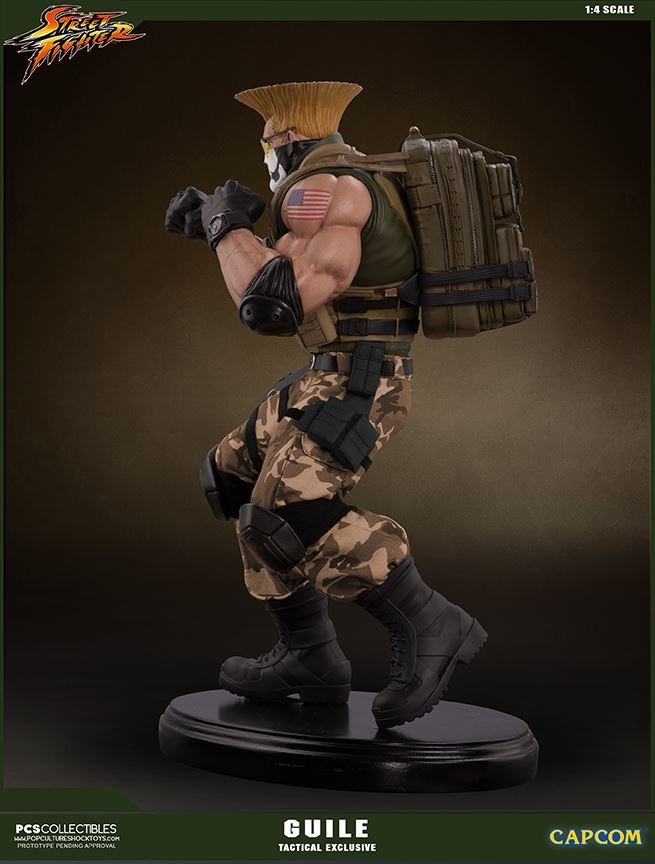 Street Fighter V - Guile - Mixed Media - 1/4 - PCS Exclusive, Tactical (Premium Collectibles Studio) photo 2