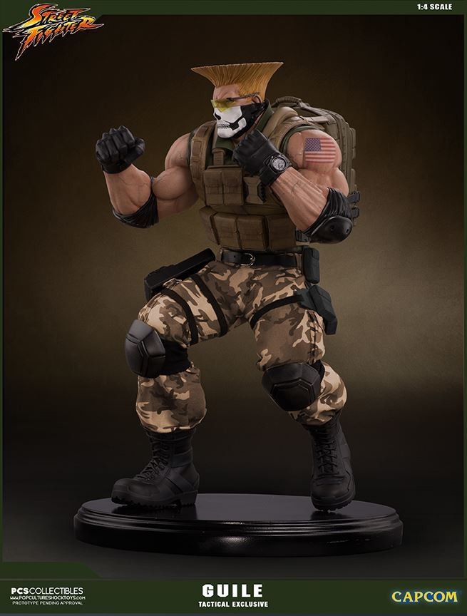 Street Fighter V - Guile - Mixed Media - 1/4 - PCS Exclusive, Tactical (Premium Collectibles Studio) photo 3