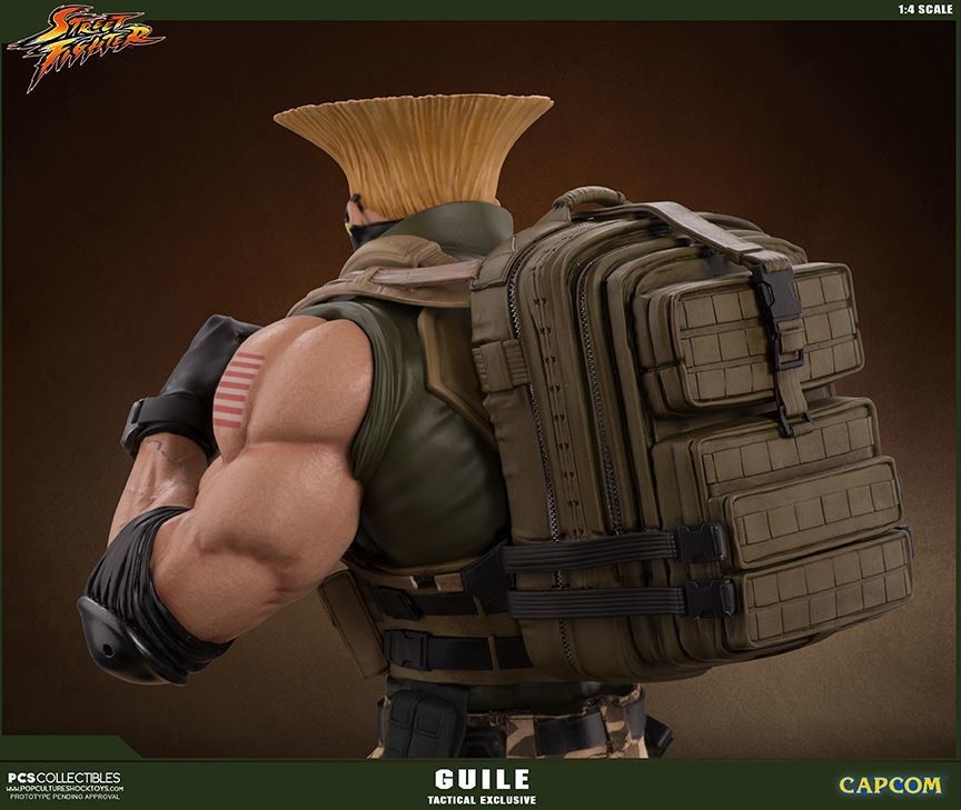 Street Fighter V - Guile - Mixed Media - 1/4 - PCS Exclusive, Tactical (Premium Collectibles Studio) photo 8