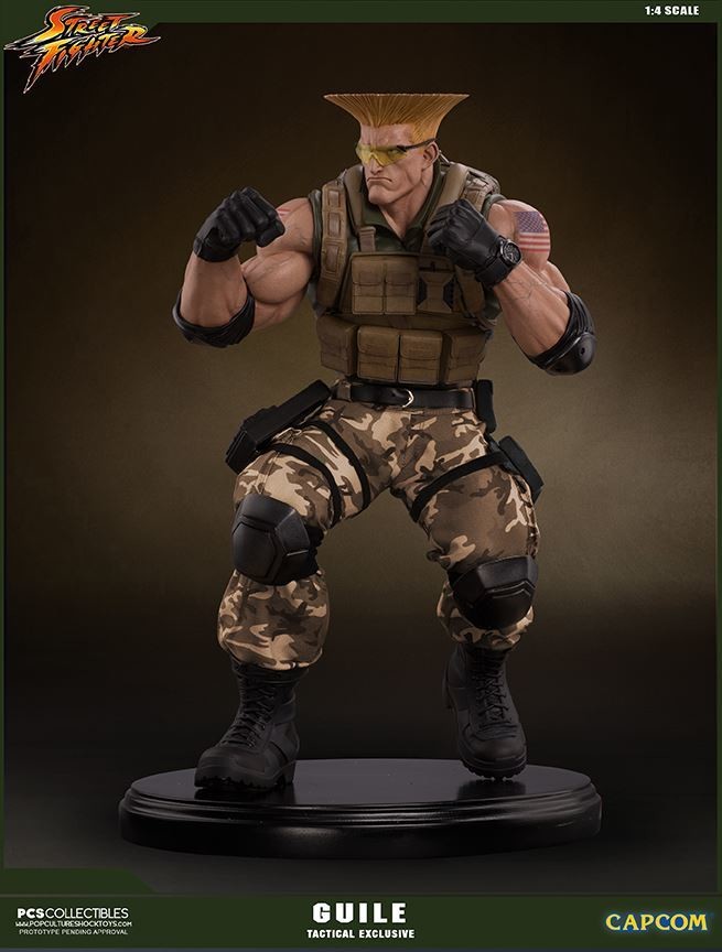 Street Fighter V - Guile - Mixed Media - 1/4 - PCS Exclusive, Tactical (Premium Collectibles Studio) photo 10
