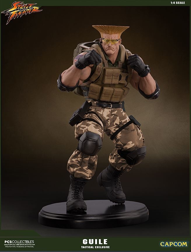 Street Fighter V - Guile - Mixed Media - 1/4 - PCS Exclusive, Tactical (Premium Collectibles Studio) photo 11