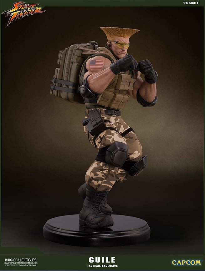 Street Fighter V - Guile - Mixed Media - 1/4 - PCS Exclusive, Tactical (Premium Collectibles Studio) photo 13