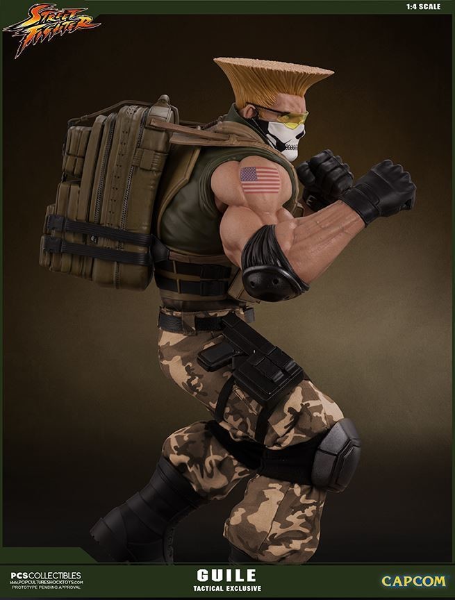 Street Fighter V - Guile - Mixed Media - 1/4 - PCS Exclusive, Tactical (Premium Collectibles Studio) photo 14
