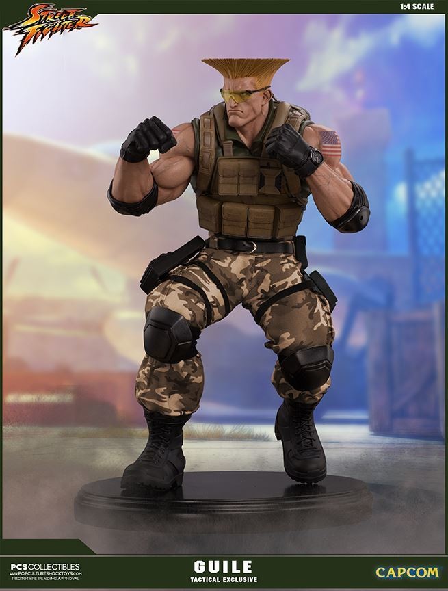 Street Fighter V - Guile - Mixed Media - 1/4 - PCS Exclusive, Tactical (Premium Collectibles Studio) photo 15