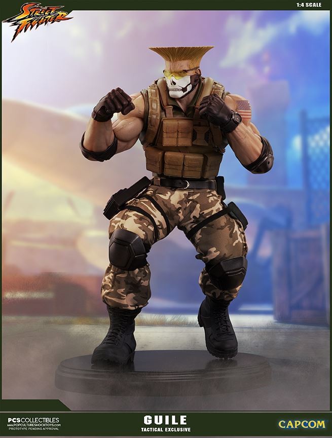 Street Fighter V - Guile - Mixed Media - 1/4 - PCS Exclusive, Tactical (Premium Collectibles Studio) photo 18