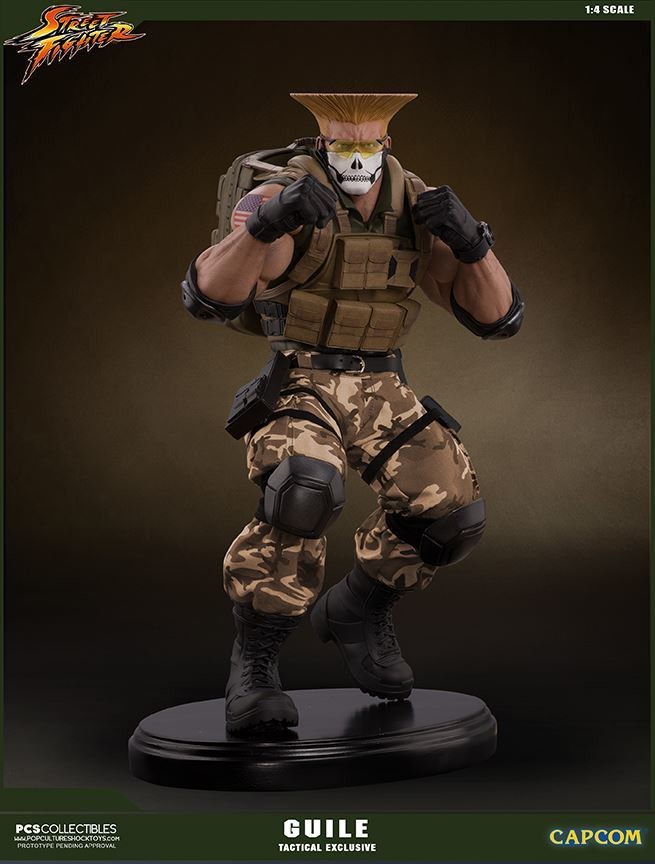 Street Fighter V - Guile - Mixed Media - 1/4 - PCS Exclusive, Tactical (Premium Collectibles Studio) photo 19