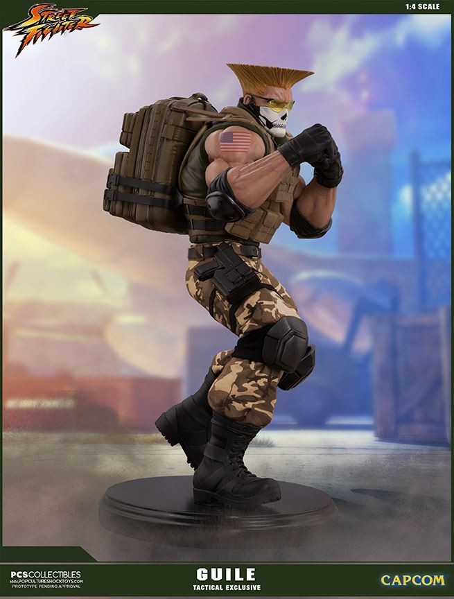 Street Fighter V - Guile - Mixed Media - 1/4 - PCS Exclusive, Tactical (Premium Collectibles Studio) photo 20