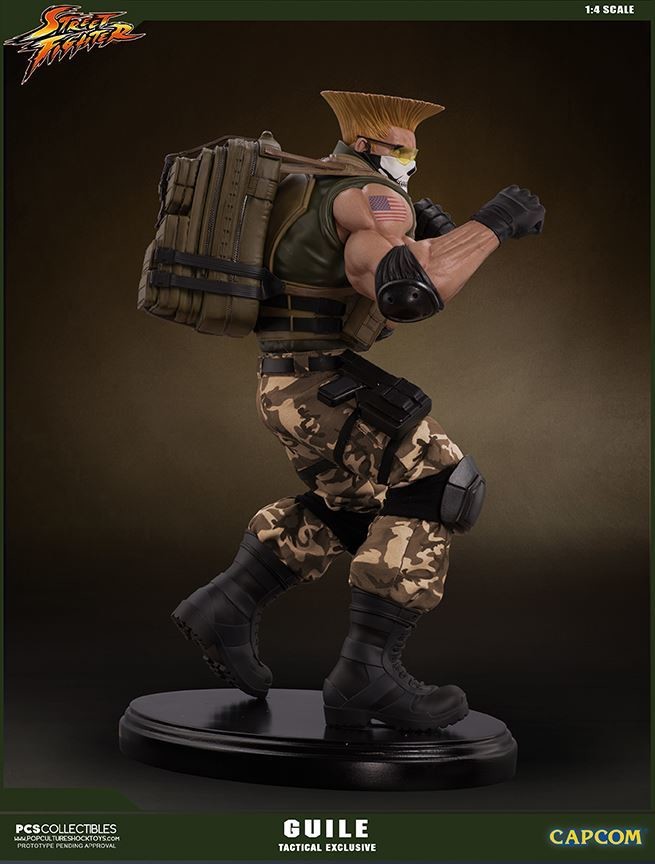 Street Fighter V - Guile - Mixed Media - 1/4 - PCS Exclusive, Tactical (Premium Collectibles Studio) photo 21