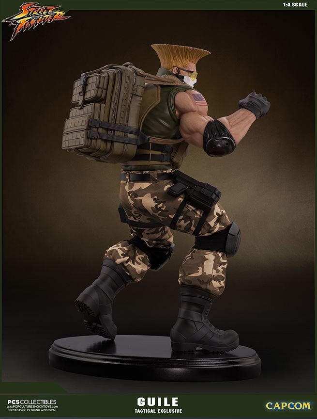 Street Fighter V - Guile - Mixed Media - 1/4 - PCS Exclusive, Tactical (Premium Collectibles Studio) photo 22