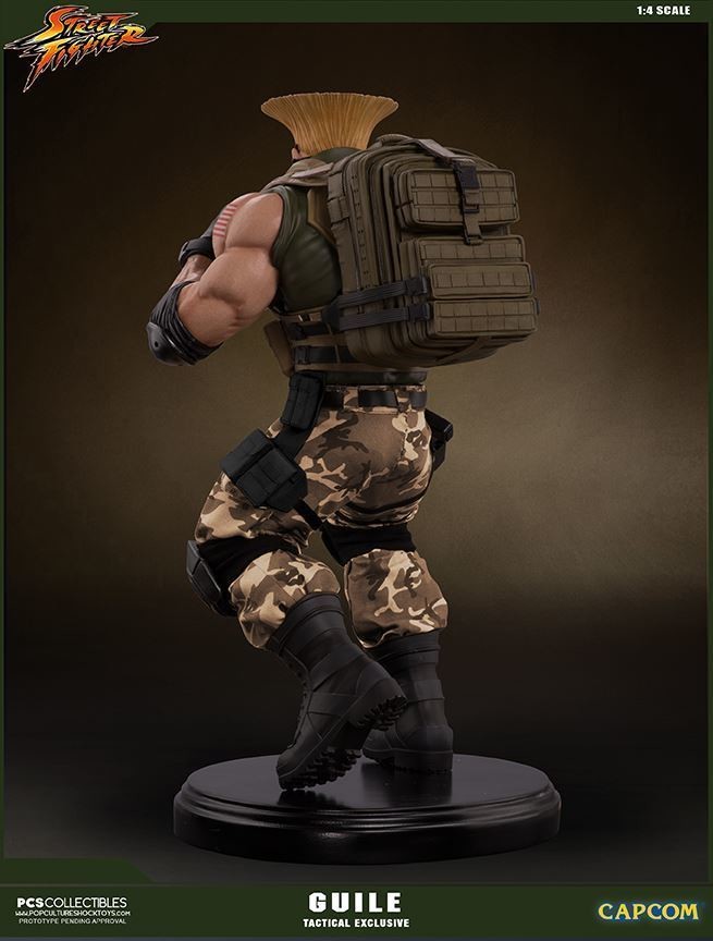 Street Fighter V - Guile - Mixed Media - 1/4 - PCS Exclusive, Tactical (Premium Collectibles Studio) photo 26