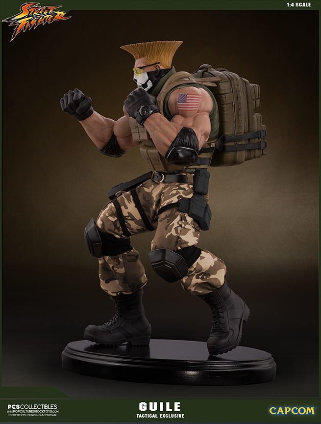Street Fighter V - Guile - Mixed Media - 1/4 - PCS Exclusive, Tactical (Premium Collectibles Studio) photo 27