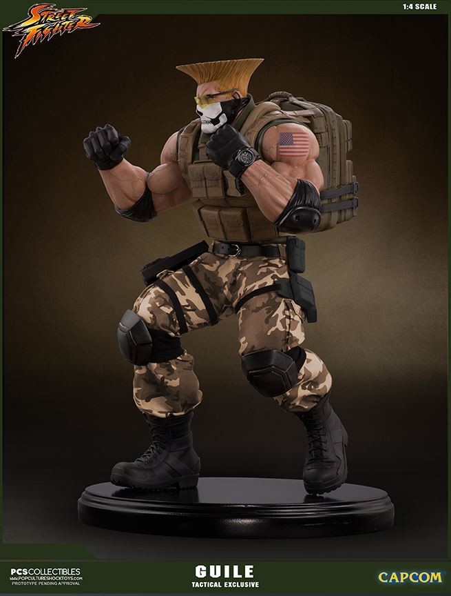 Street Fighter V - Guile - Mixed Media - 1/4 - PCS Exclusive, Tactical (Premium Collectibles Studio) photo 28